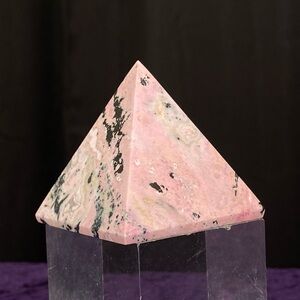 Small Rhodonite Obelisk From Peru - SRPP4 🤍